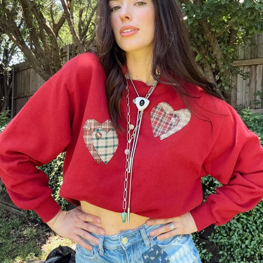 Vintage Patchwork Sweatshirt
